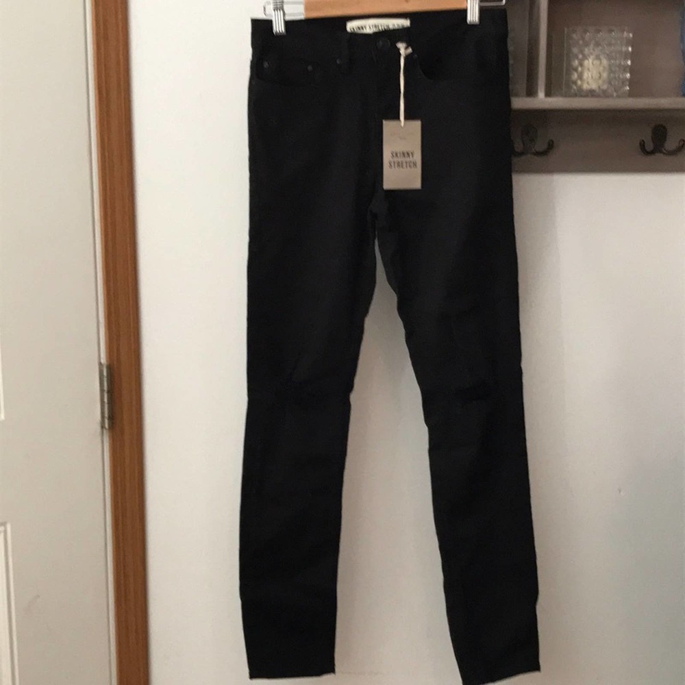 New Look Mens Denim jeans, Skinny Stretch, distressed, size 30R